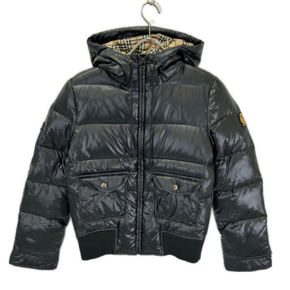Burberry Blue Label バーバリーブルーレーベル 06年 ブラック 裏地ノヴァチェック ダウンジャケット ジャケット