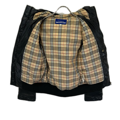Burberry Blue Label バーバリーブルーレーベル 06年 ブラック 裏地ノヴァチェック ダウンジャケット ジャケット