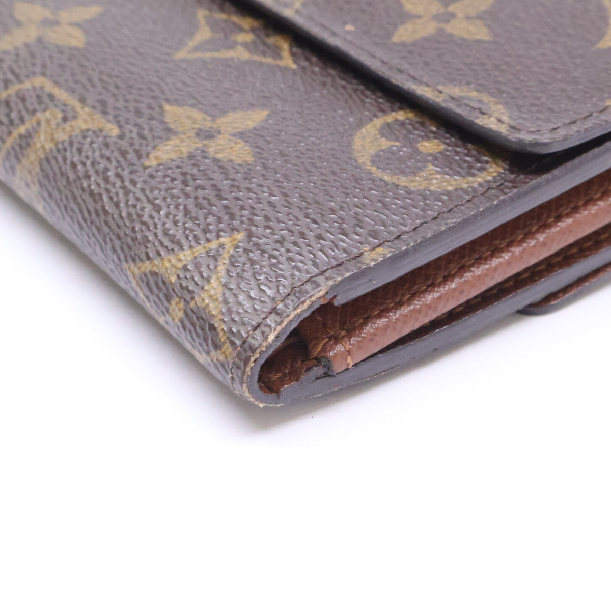 LOUIS VUITTON ルイヴィトン M61654 ポルトフォイユ エリーズ モノグラムキャンバス 二つ折り財布 二つ折り財布（小銭入れあり）