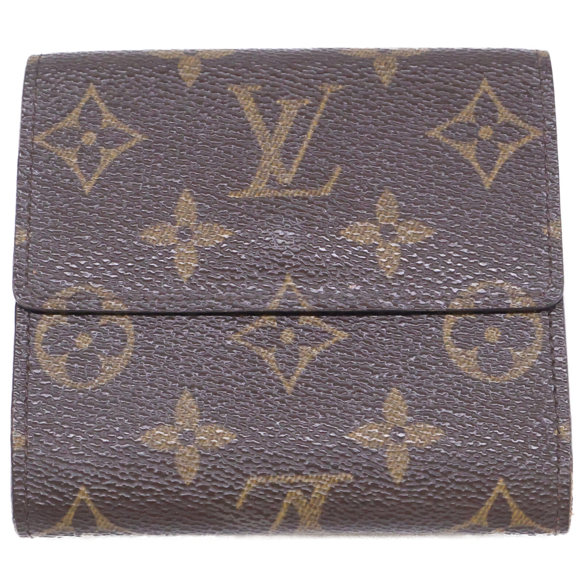 LOUIS VUITTON ルイヴィトン M61654 ポルトフォイユ エリーズ モノグラムキャンバス 二つ折り財布 二つ折り財布（小銭入れあり）