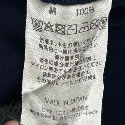 Jackman ジャックマン JM5563 ネイビー ドツメリブロングスリーブT-シャツ トップス
