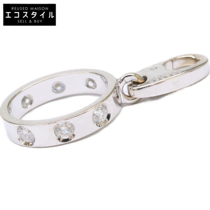 Cartier カルティエ 新品仕上げ済み 750 ラブチャーム 7Pダイヤモンド ペンダントトップ チャーム