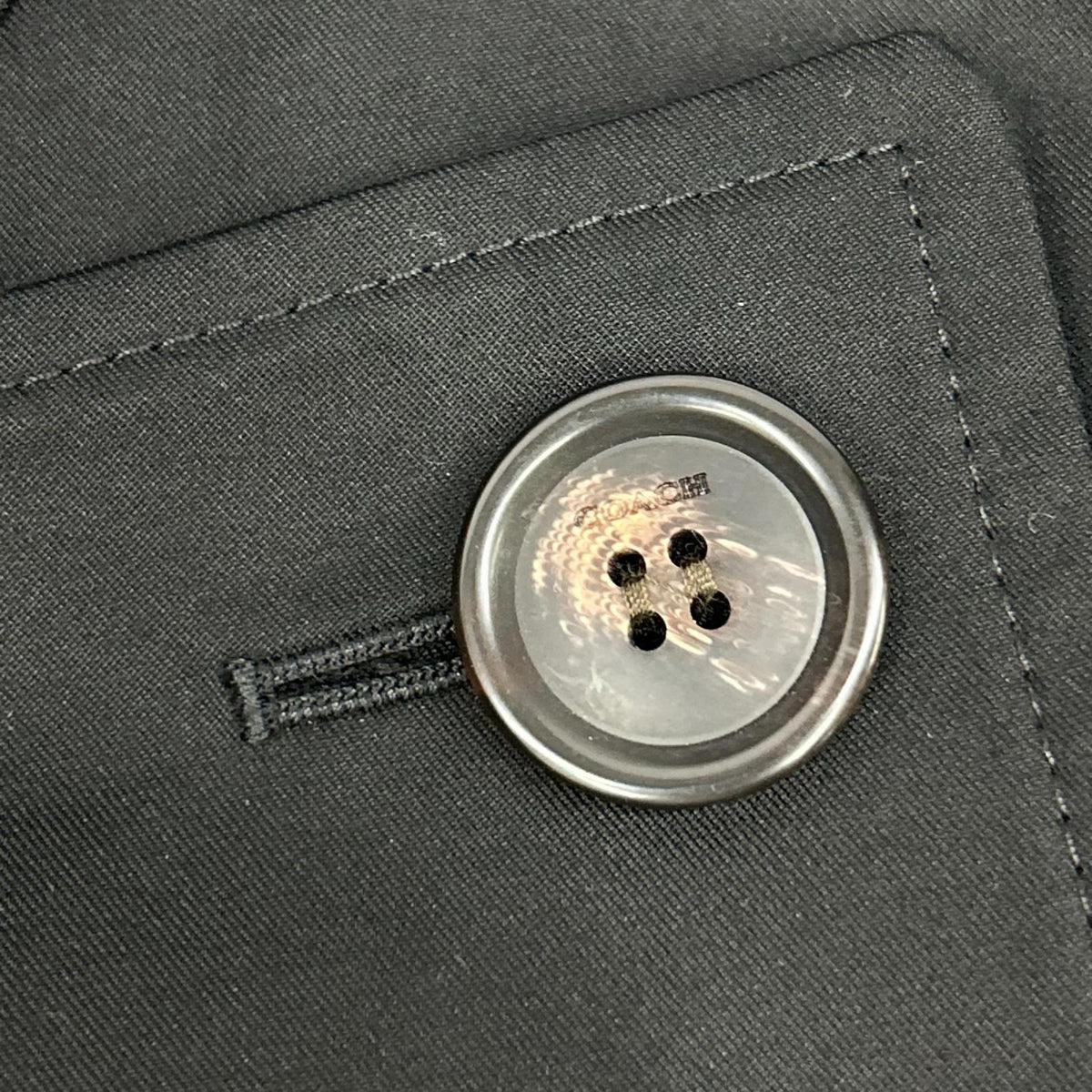 COACH コーチ CT264 ブラック コア トレンチコート コート