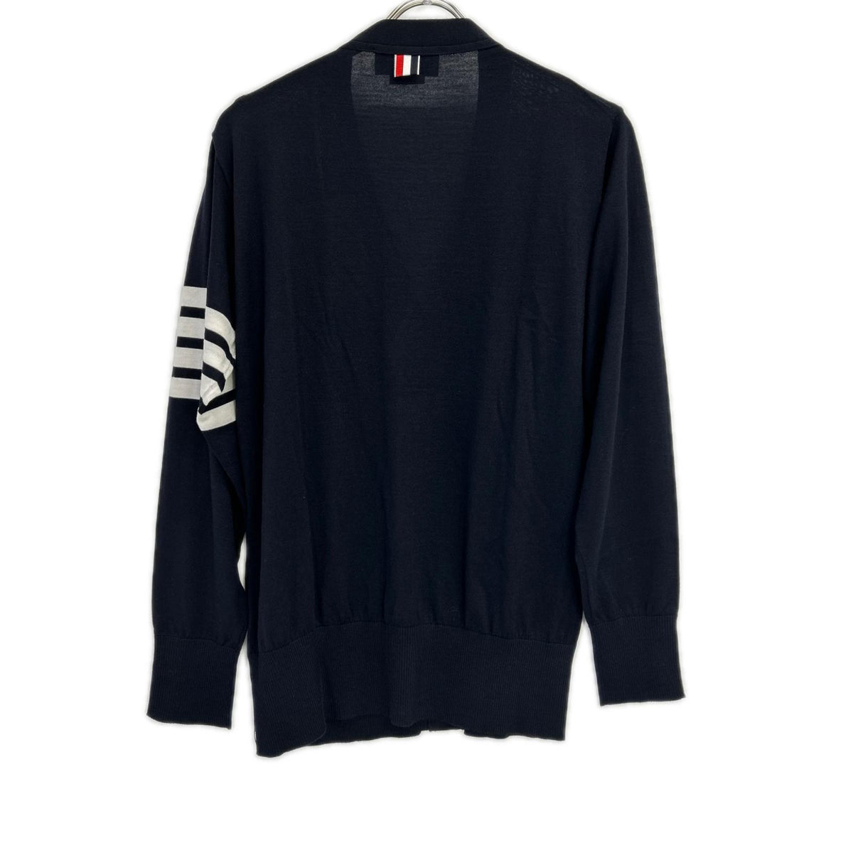 THOM BROWNE トムブラウン MKC002A-Y1014-415 ブラック 4BAR カーディガン トップス