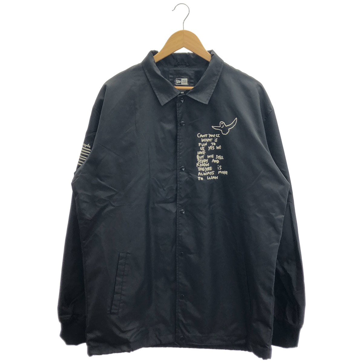 New Era ニューエラ ×マークゴンザレス ブラック コーチジャケット トップス