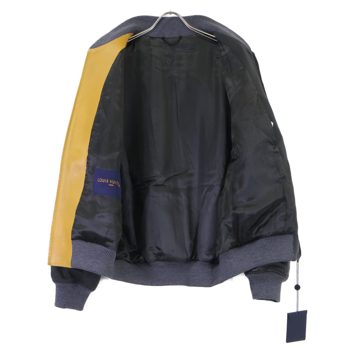 LOUIS VUITTON ルイヴィトン 【新品同様/国内正規/23年製】RM231 XS0 HOL76E レザーｘキャンバス ボンバージャケット ジャケット