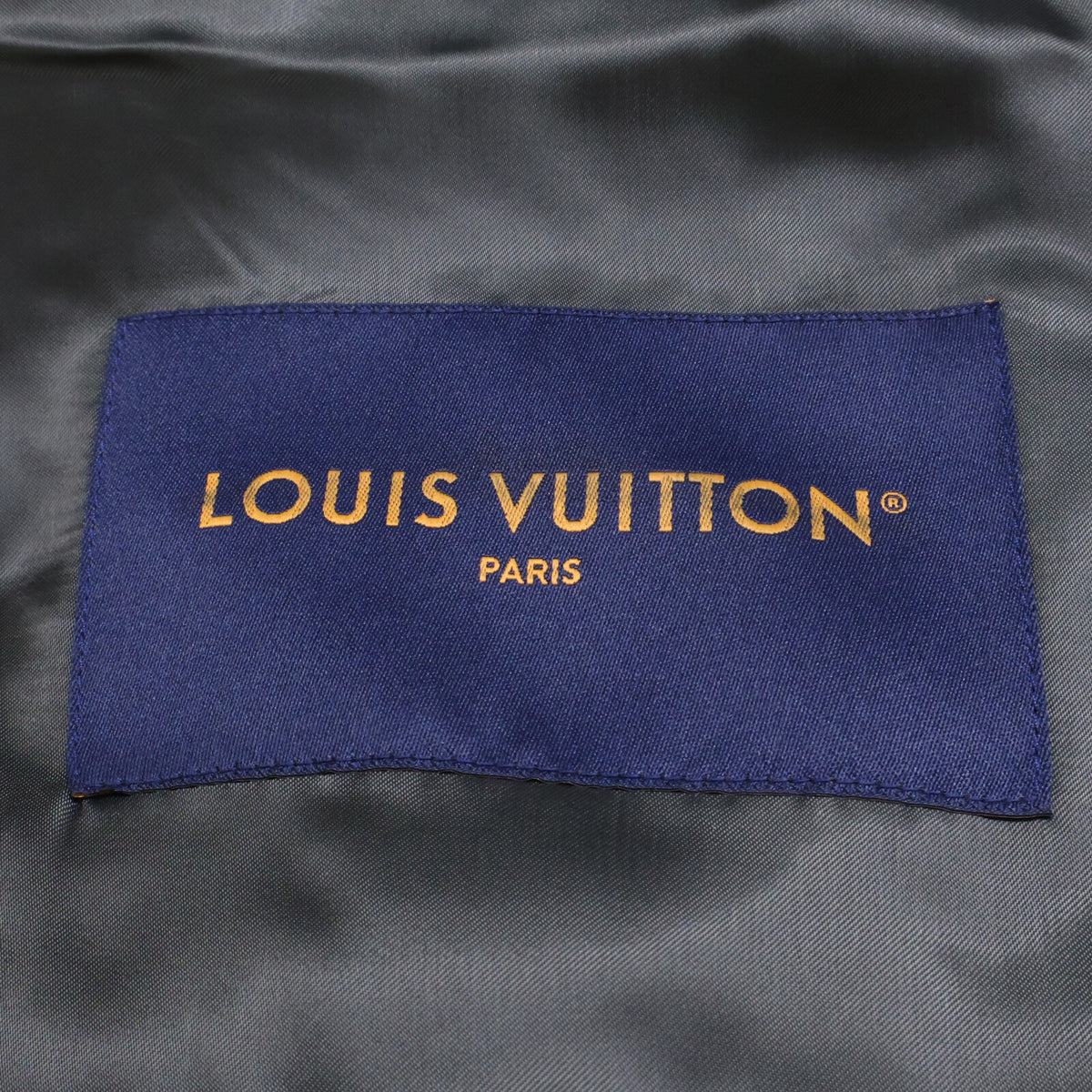 LOUIS VUITTON ルイヴィトン 【新品同様/国内正規/23年製】RM231 XS0 HOL76E レザーｘキャンバス ボンバージャケット ジャケット