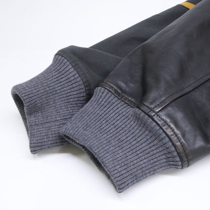 LOUIS VUITTON ルイヴィトン 【新品同様/国内正規/23年製】RM231 XS0 HOL76E レザーｘキャンバス ボンバージャケット ジャケット