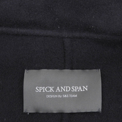 Spick&Span スピック＆スパン ウール混 1ボタン チェスターコート アウター レディース ネイビー 38 コート
