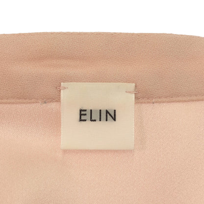 ELIN エリン ピンク 11801ー11-1118 ウエストマーク 半袖ブラウス トップス