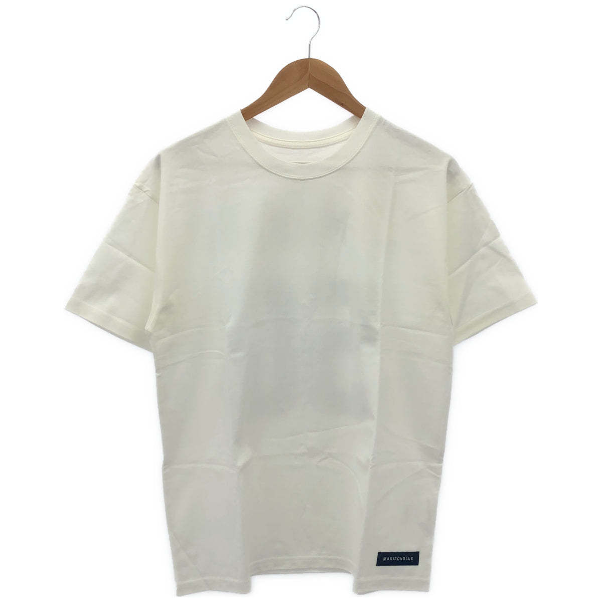 MADISON BLUE マディソンブルー ホワイト MB234ー7101MQ Le MELROSE 50周年記念 NUMBERING TEE トップス