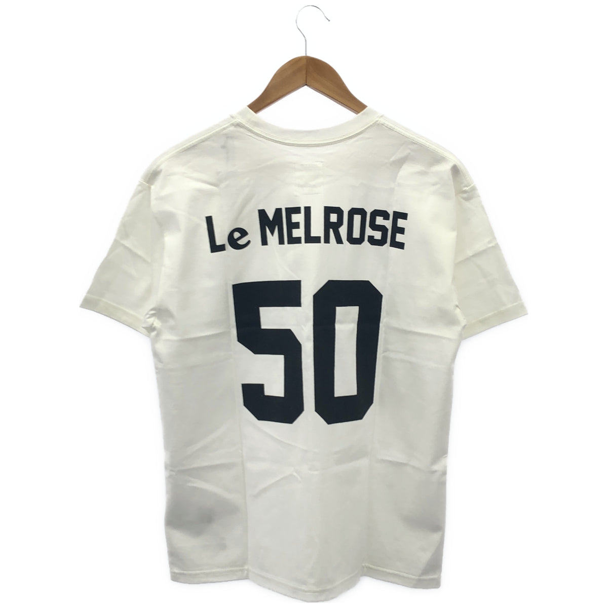 MADISON BLUE マディソンブルー ホワイト MB234ー7101MQ Le MELROSE 50周年記念 NUMBERING TEE トップス