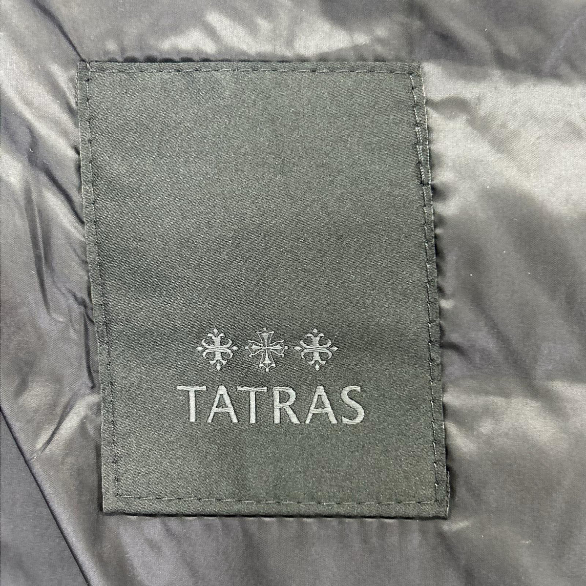 TATRAS タトラス LTA20A4648 グレー SPINOSA ウール ノーカラー ライトダウンジャケット ジャケット