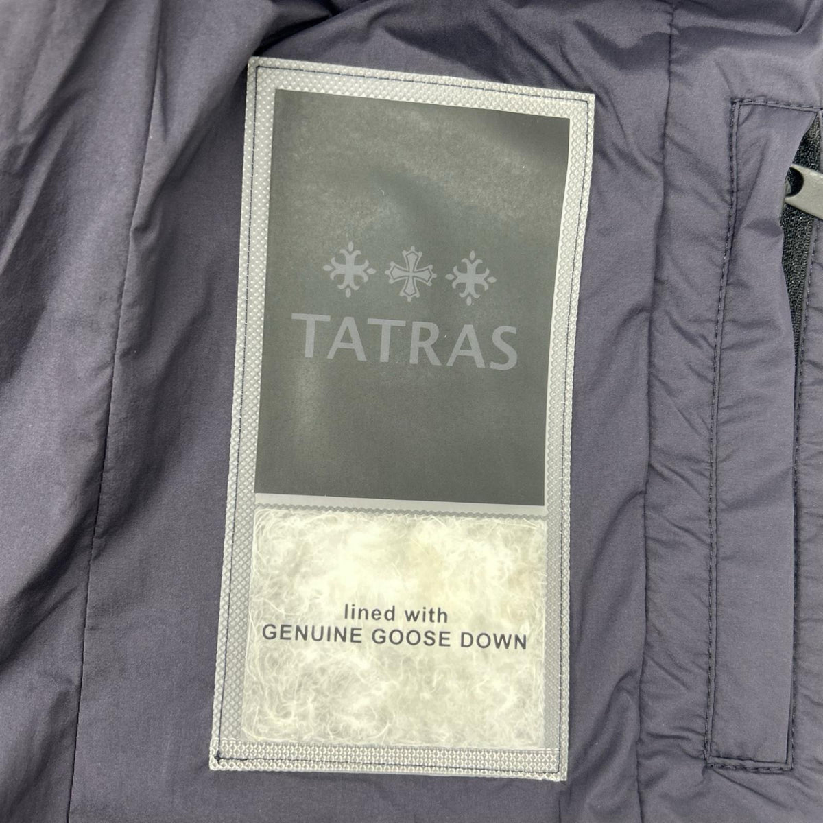TATRAS タトラス LTA24S4002-D ネイビー ノルコ ノーカラー ライトダウンジャケット ジャケット