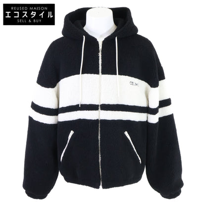 CELINE セリーヌ 【美品/国内正規】RV0JI699M.38AW フリース フーディジャケット ジャケット