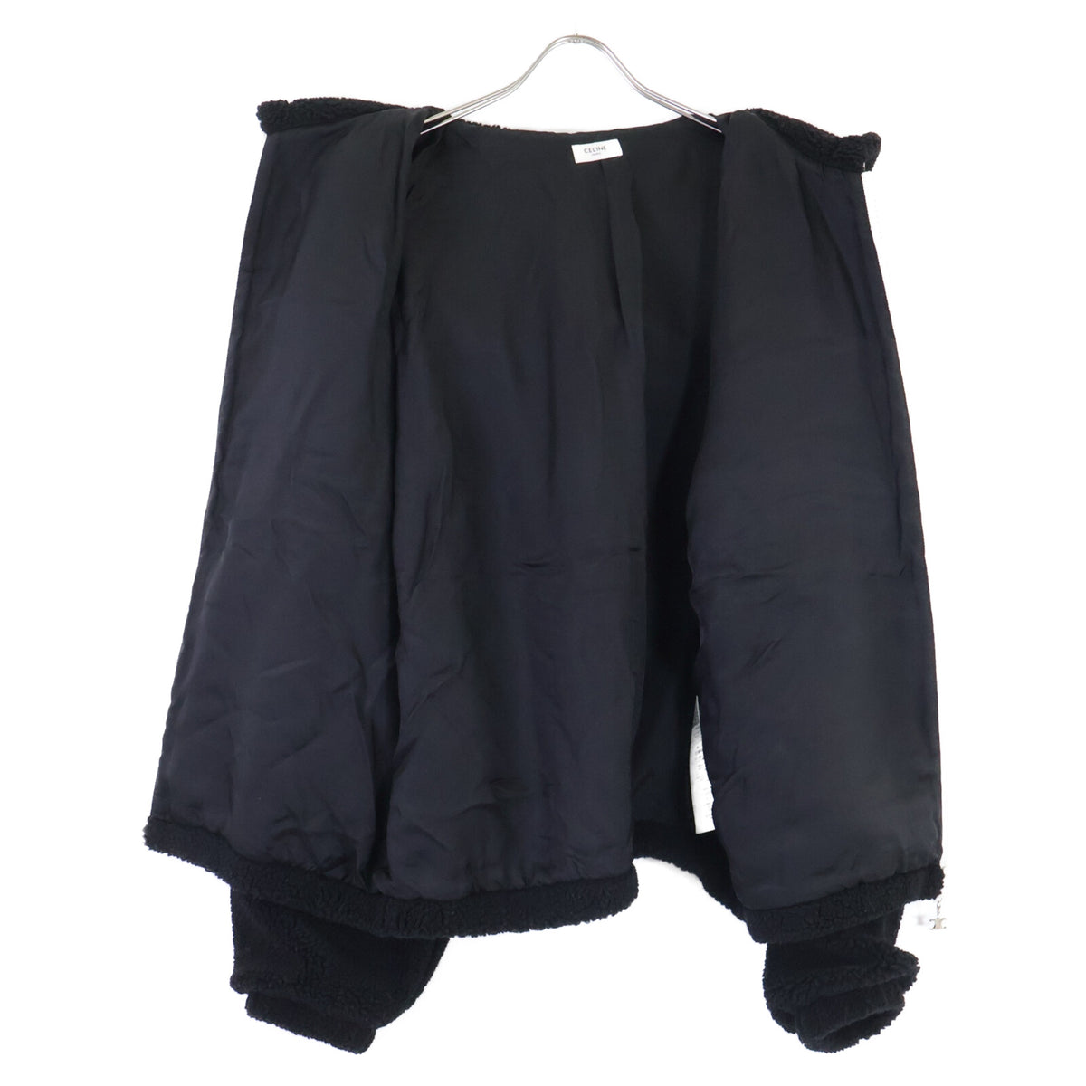 CELINE セリーヌ 【美品/国内正規】RV0JI699M.38AW フリース フーディジャケット ジャケット