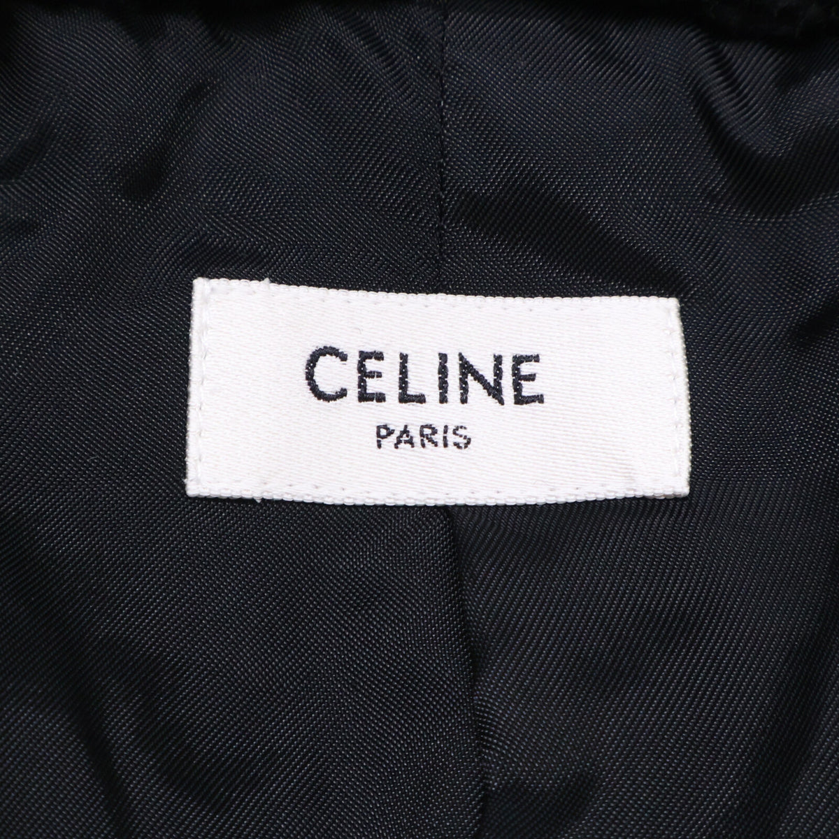 CELINE セリーヌ 【美品/国内正規】RV0JI699M.38AW フリース フーディジャケット ジャケット