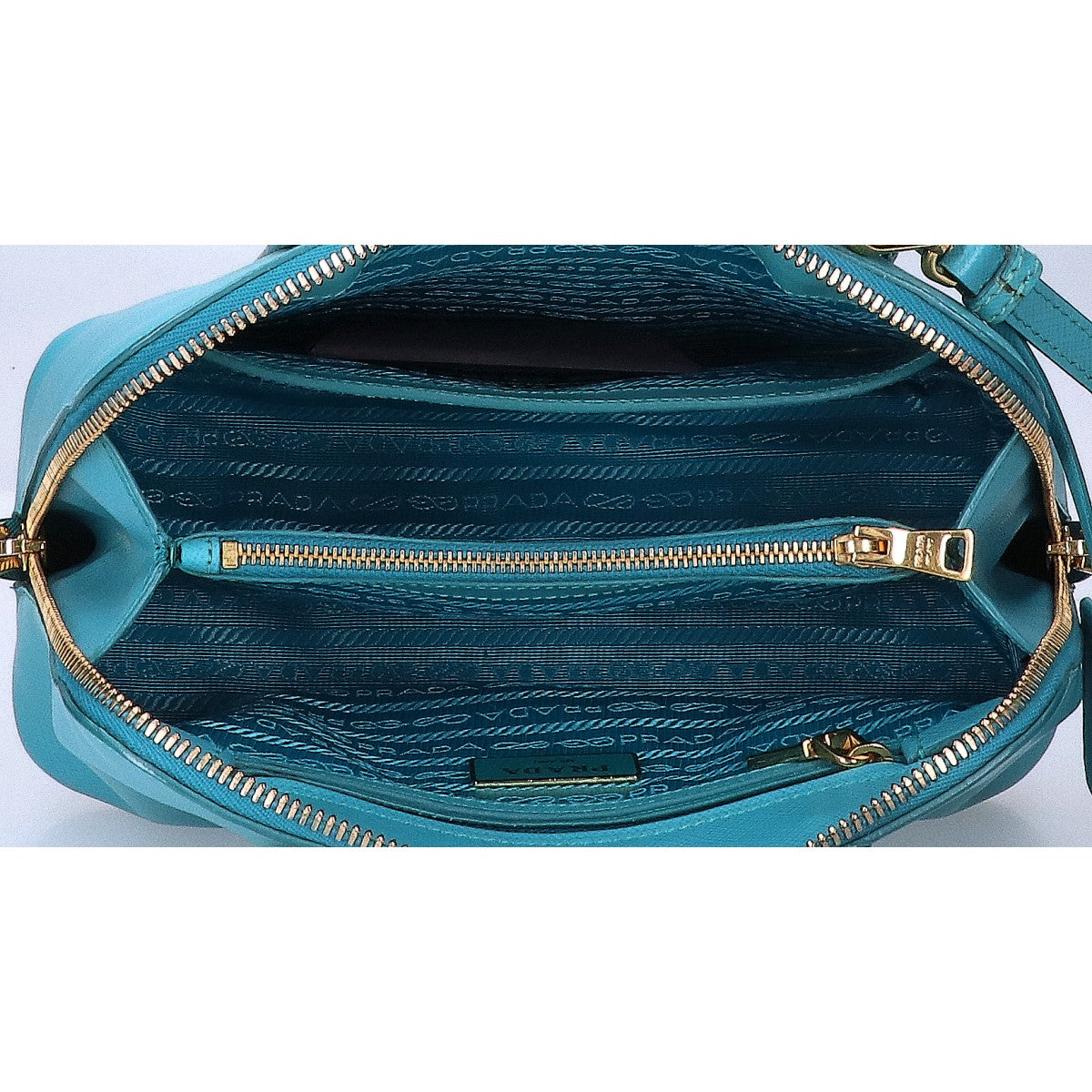 PRADA プラダ 1BA838 サフィアーノラックス 2WAY ショルダーバッグ ハンドバッグ