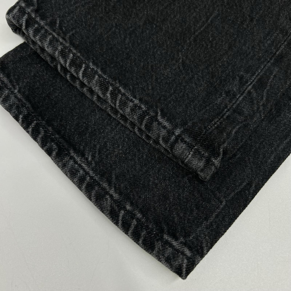 POLObyRalphLauren ポロラルフローレン ブラック パッチワークデニムパンツ ボトムス