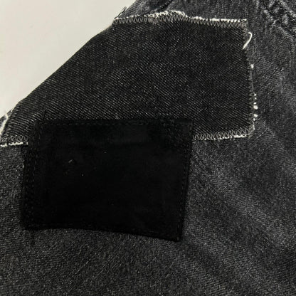 POLObyRalphLauren ポロラルフローレン ブラック パッチワークデニムパンツ ボトムス