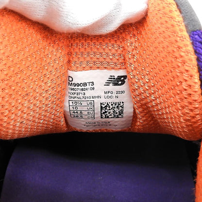 NEW BALANCE ニューバランス USA製 スニーカー シューズ メンズ マルチカラー 28.5cm M990BT3 シューズ