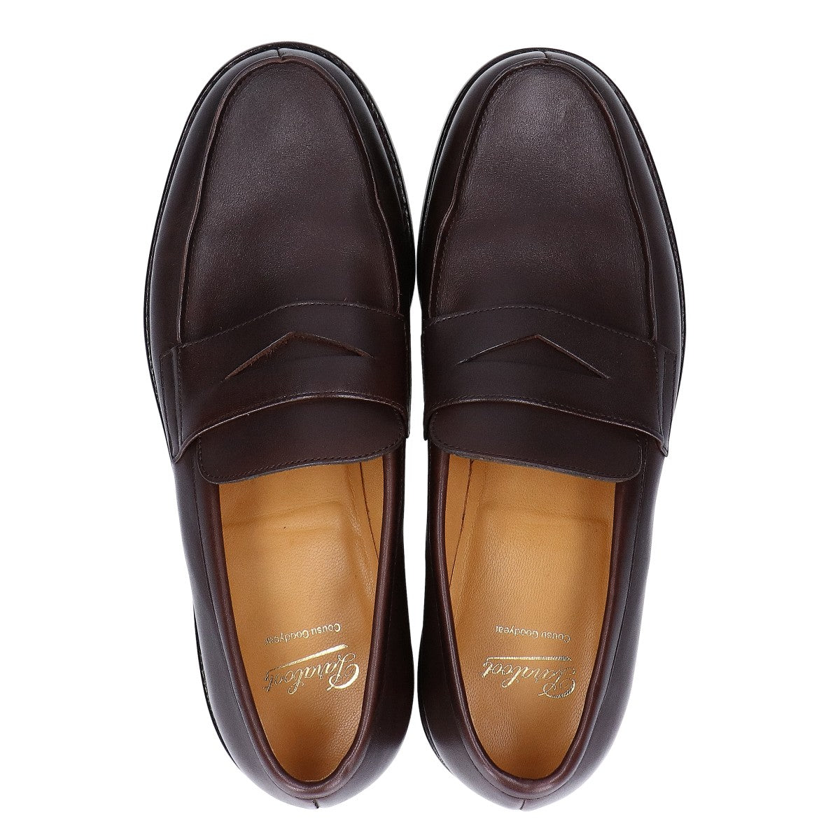 Paraboot パラブーツ 【新品同様】ADONIS レザー コインローファー シューズ