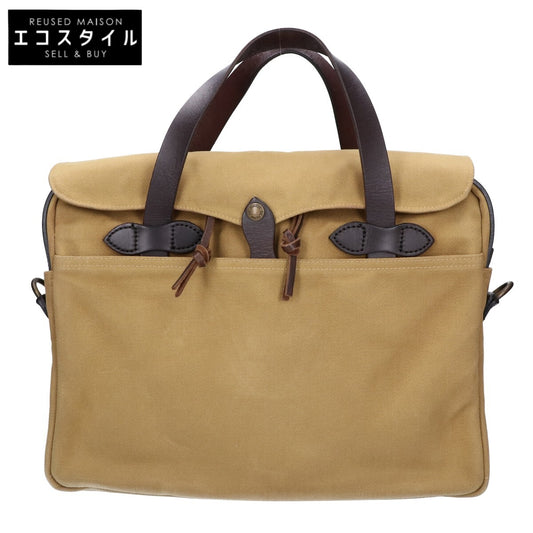 FILSON フィルソン 【美品】256 キャンバスｘレザー 2WAYショルダー ブリーフケース ビジネスバッグ ブリーフケース