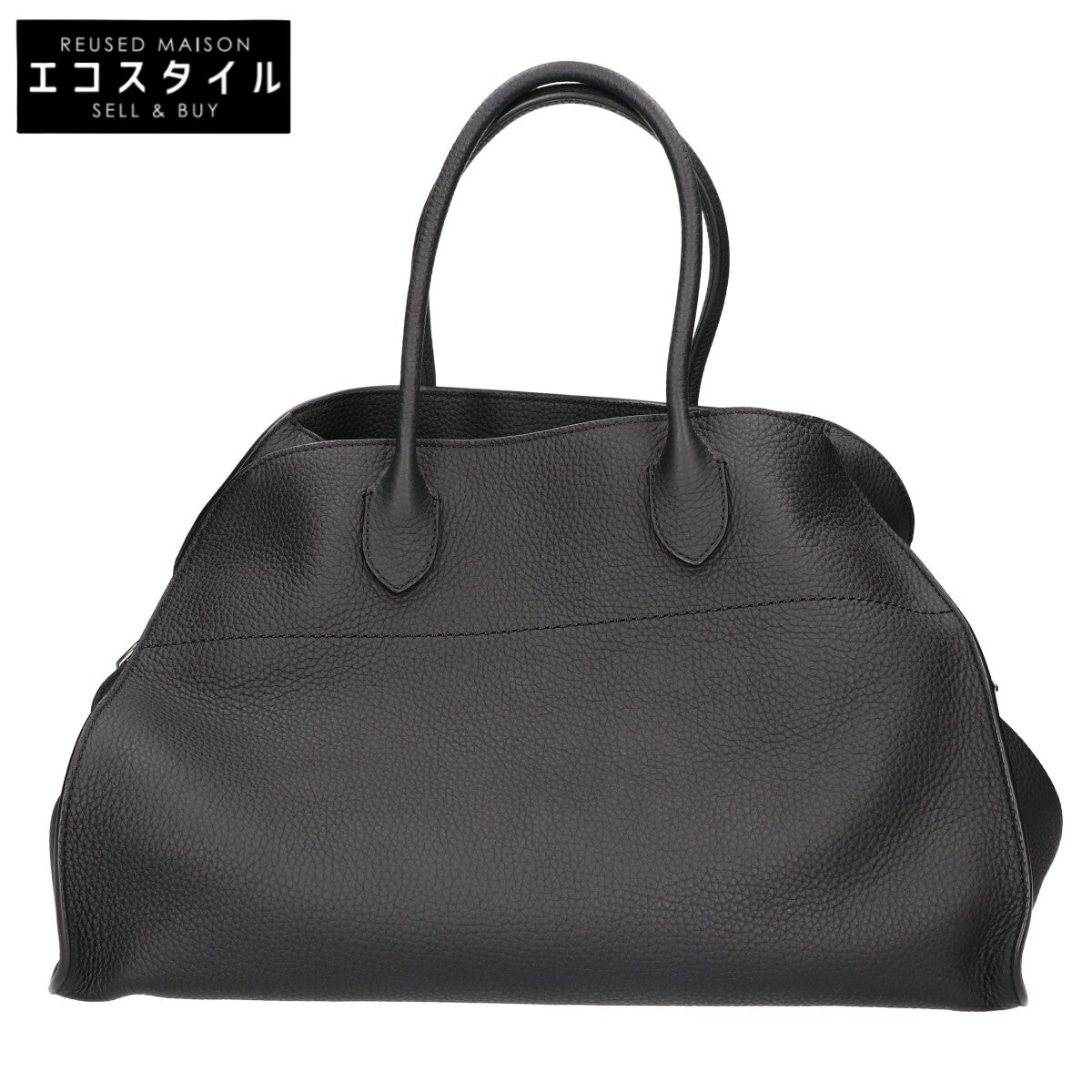 THE ROW ザ ロウ 美品 マットグレインカーフスキン マルゴー15 ハンドバッグ