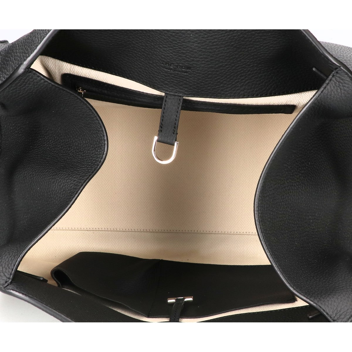 THE ROW ザ ロウ 美品 マットグレインカーフスキン マルゴー15 ハンドバッグ