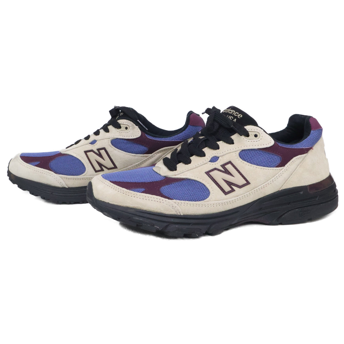 NEW BALANCE ニューバランス x Aime Leon Dore エメレオンドレ 【美品】MR993ALL Made in USA スエード/メッシュ スニーカー シューズ