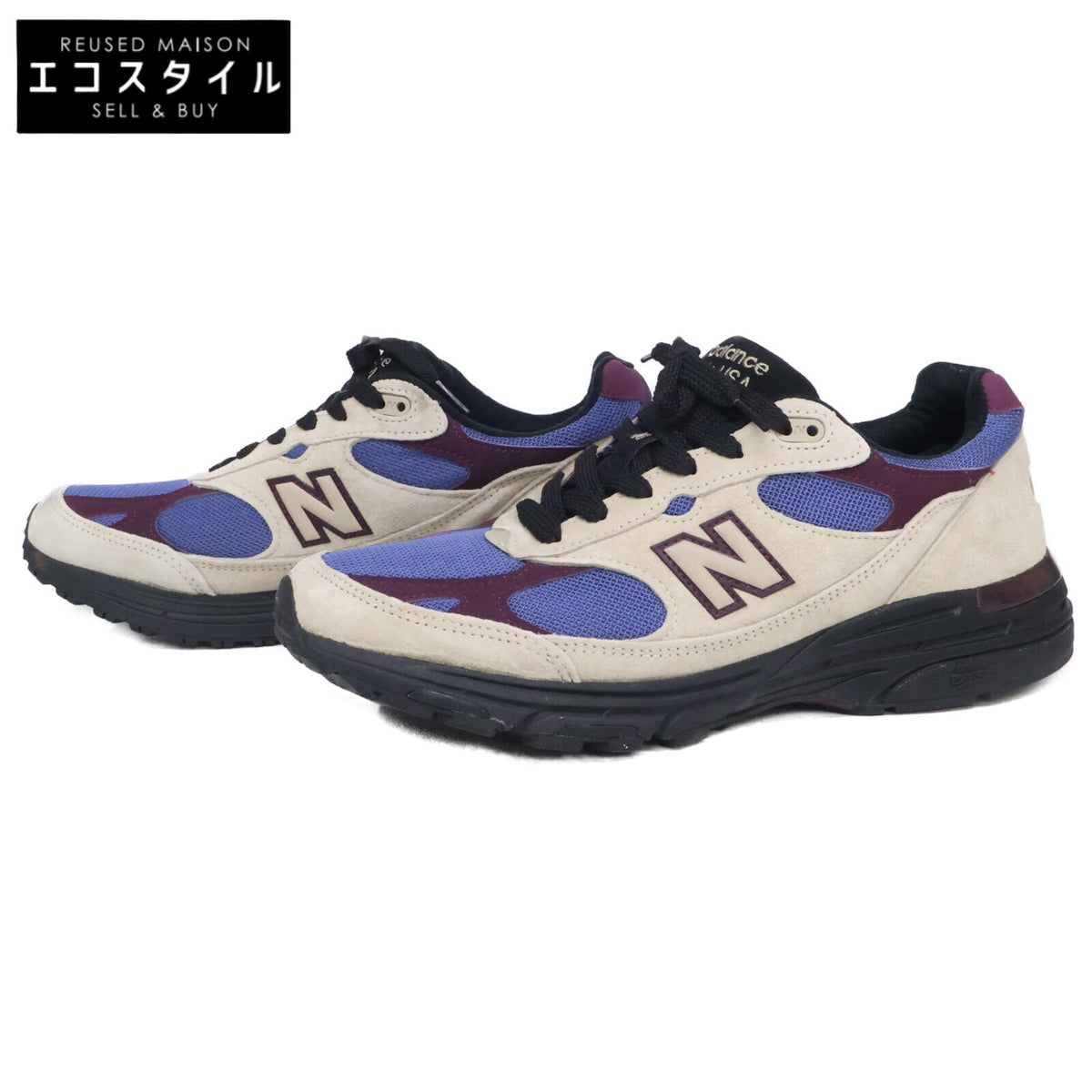 NEW BALANCE ニューバランス x Aime Leon Dore エメレオンドレ 【美品】MR993ALL Made in USA スエード/メッシュ スニーカー シューズ