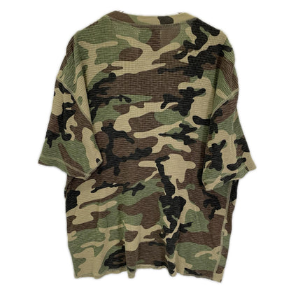 stussy ステューシー カモフラ ピグメントダイ サーマル Tシャツ トップス