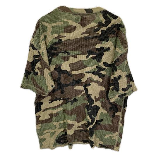 stussy ステューシー カモフラ ピグメントダイ サーマル Tシャツ トップス