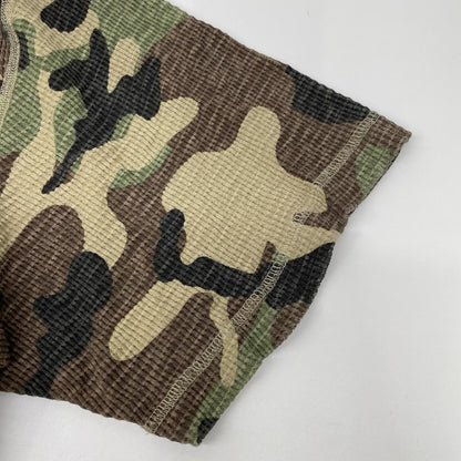 stussy ステューシー カモフラ ピグメントダイ サーマル Tシャツ トップス