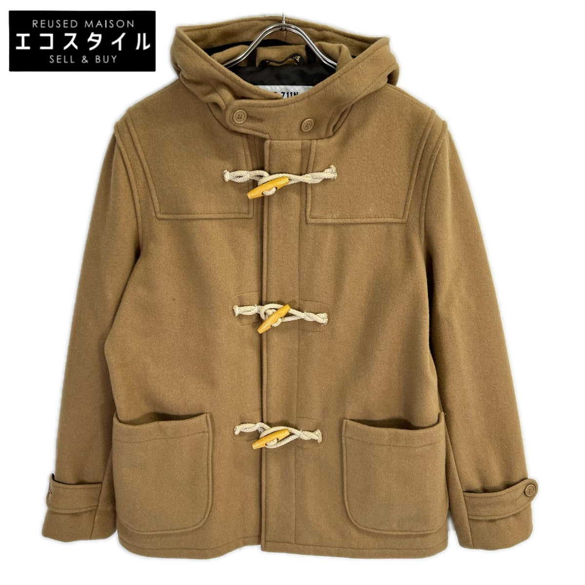 schott ショット 7240 ベージュ ダッフルコート コート