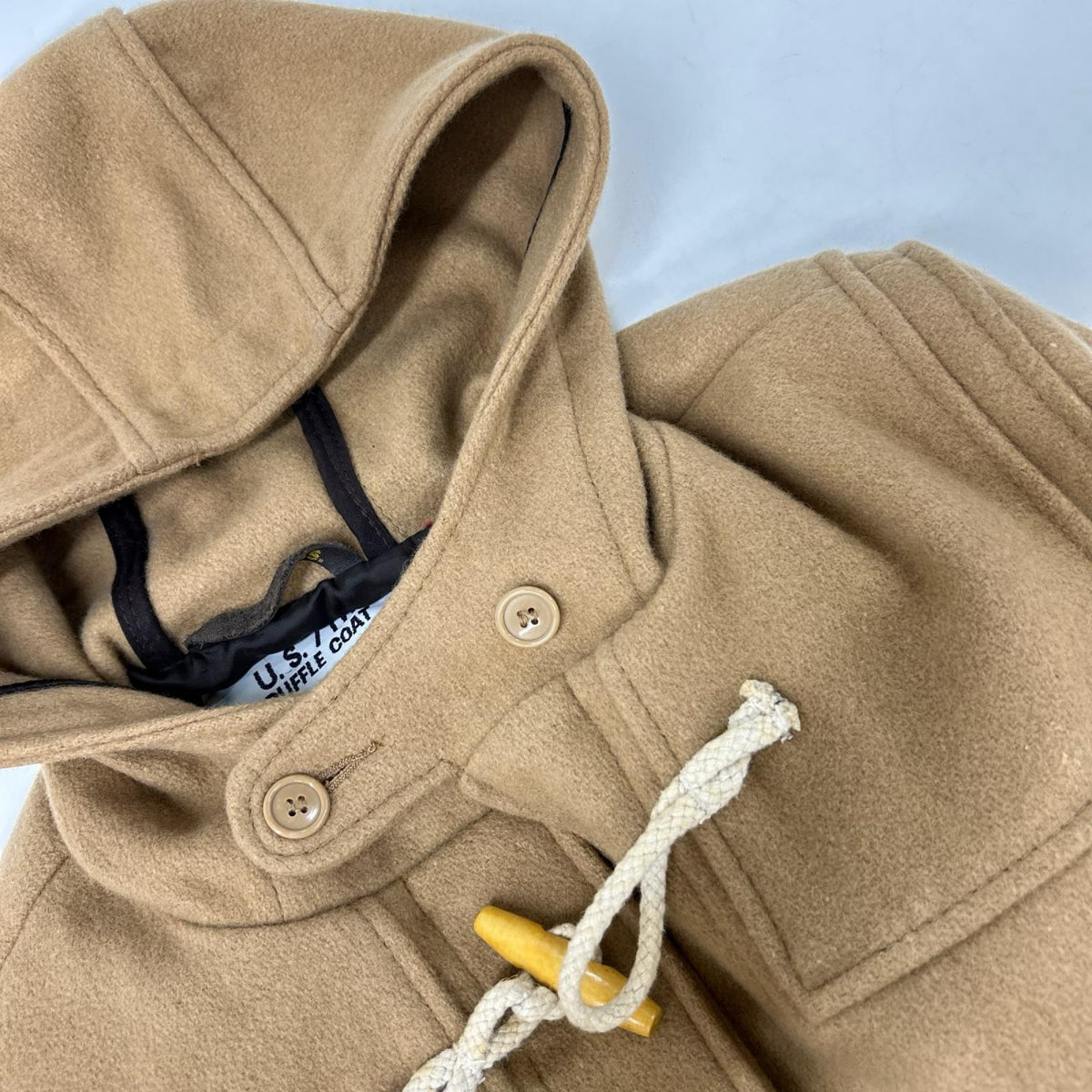 schott ショット 7240 ベージュ ダッフルコート コート