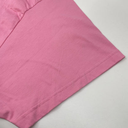 BALENCIAGA バレンシアガ 21年製 681314 ピンク ライトストーン Tシャツ トップス
