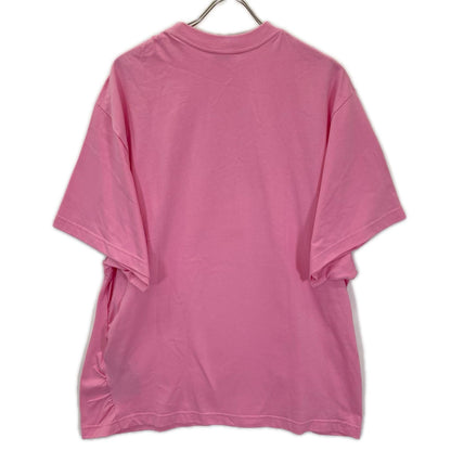 BALENCIAGA バレンシアガ 21年製 681314 ピンク ライトストーン Tシャツ トップス