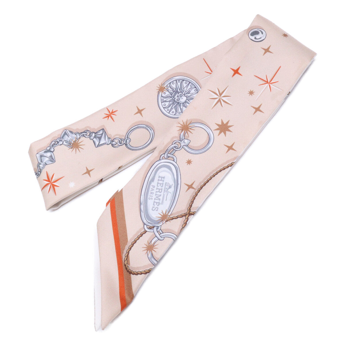HERMES エルメス 【新品同様】セ・ラ・フェット シルク ツイリー スカーフ