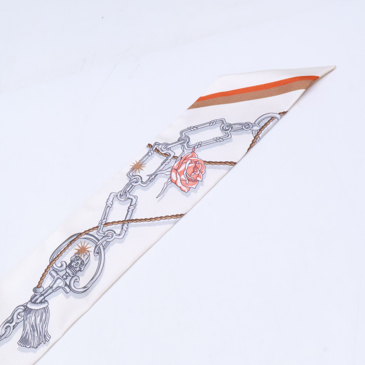 HERMES エルメス 【新品同様】セ・ラ・フェット シルク ツイリー スカーフ