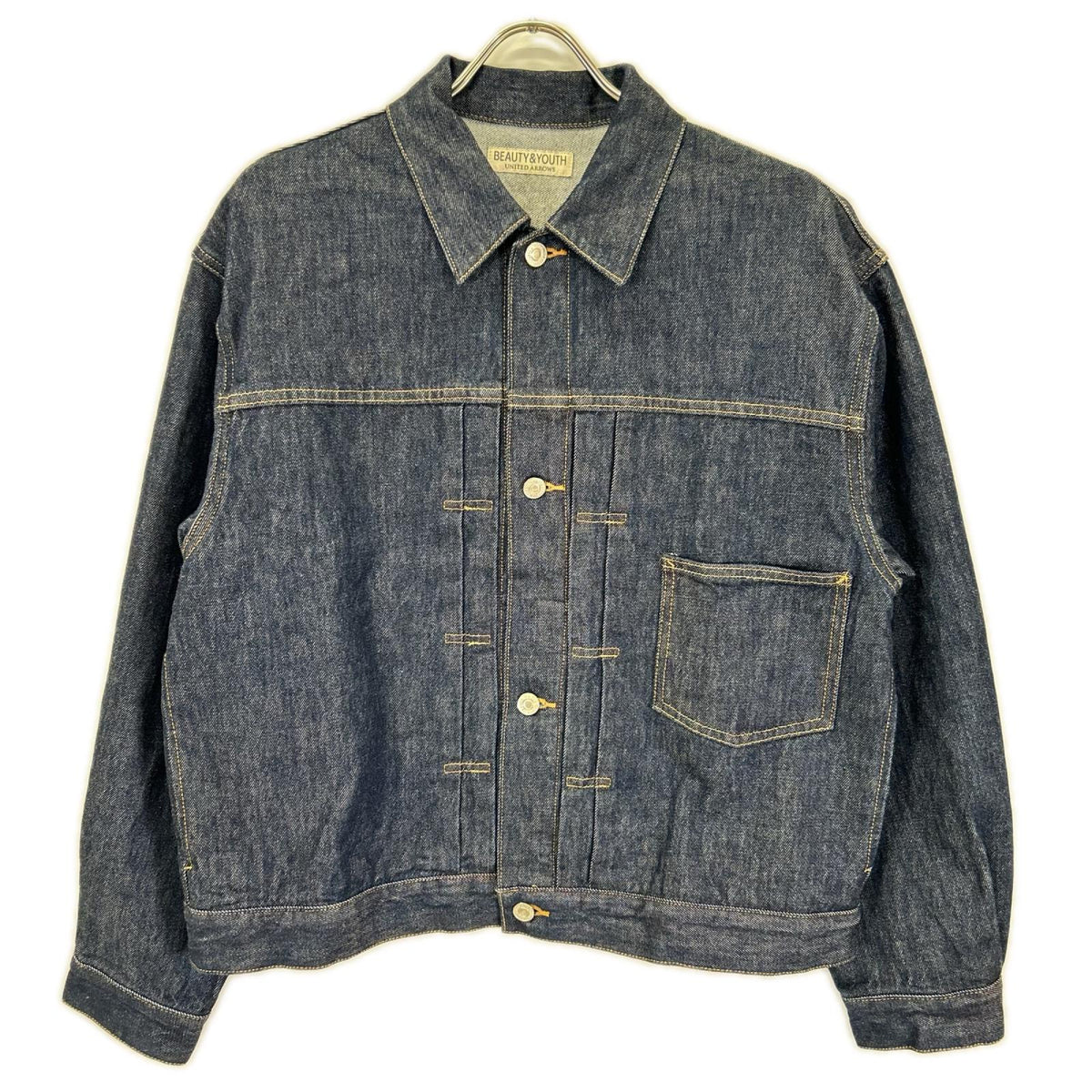 BEAUTY&YOUTH UNITED ARROWS ビューティアンドユース ユナイテッドアローズ 1225-1-000036 13.5oz ハイツイスト デニム ジャケット ジャケット