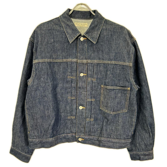 BEAUTY&YOUTH UNITED ARROWS ビューティアンドユース ユナイテッドアローズ 1225-1-000036 13.5oz ハイツイスト デニム ジャケット ジャケット
