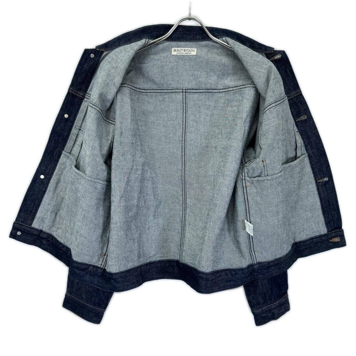 BEAUTY&YOUTH UNITED ARROWS ビューティアンドユース ユナイテッドアローズ 1225-1-000036 13.5oz ハイツイスト デニム ジャケット ジャケット