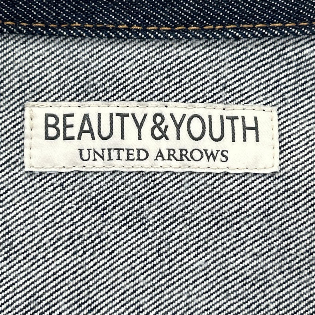 BEAUTY&YOUTH UNITED ARROWS ビューティアンドユース ユナイテッドアローズ 1225-1-000036 13.5oz ハイツイスト デニム ジャケット ジャケット