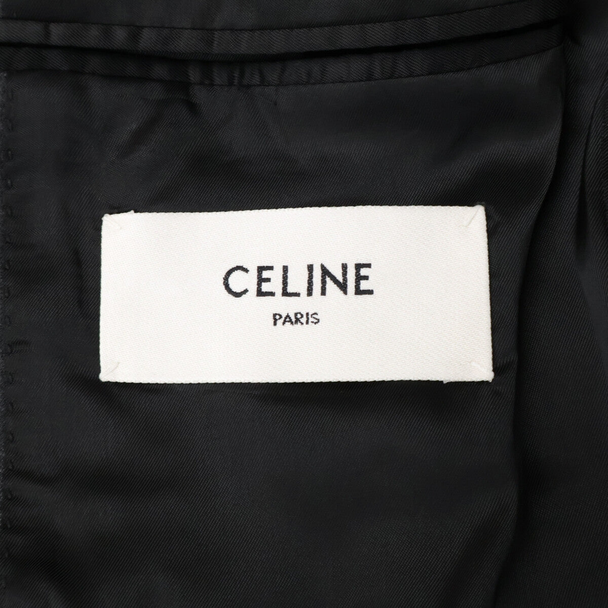 CELINE セリーヌ 【美品/国内正規】2V20J490X/2P085490X ストライプ ウール 2Bシングル スーツ セットアップ