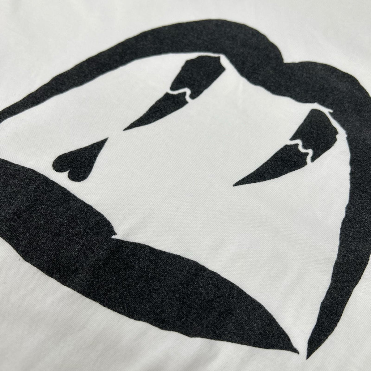 SAINT LAURENT PARIS サンローランパリ 15SS 378983 ホワイト ブラッドラスタープリント 半袖Tシャツ トップス