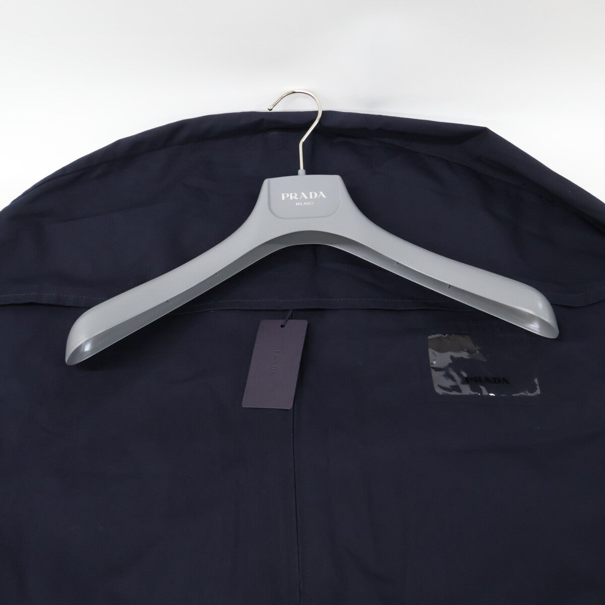 PRADA プラダ 【新品同様/国内正規/23年製】UPW492 ジップアップ レザー ブルゾン ジャケット