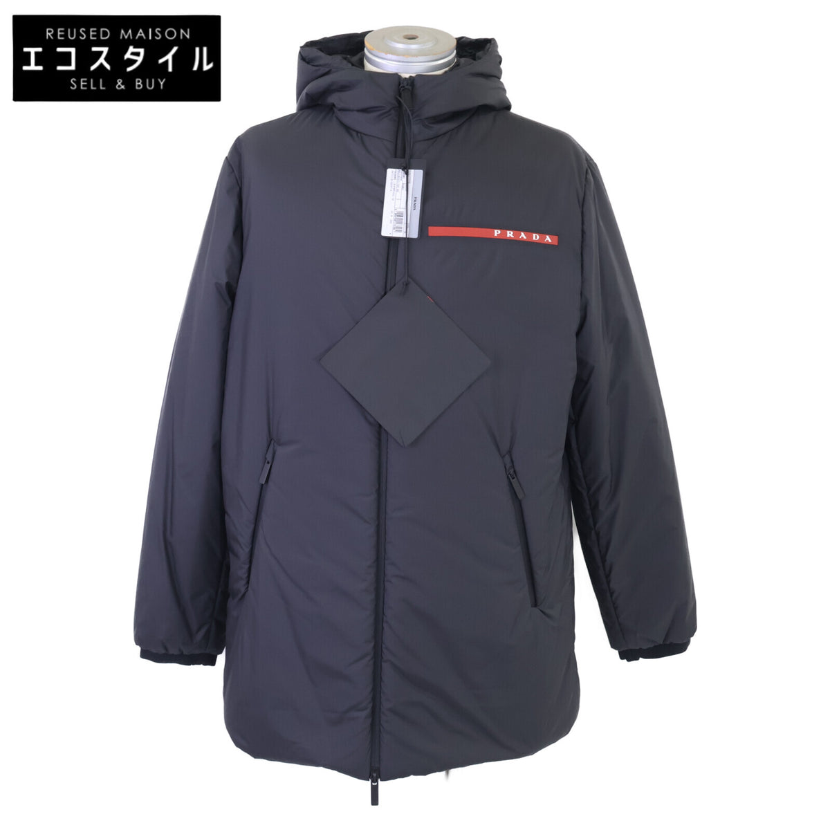 PRADA SPORT プラダスポーツ 【新品同様/国内正規】SGB585 フーディダウンジャケット ジャケット
