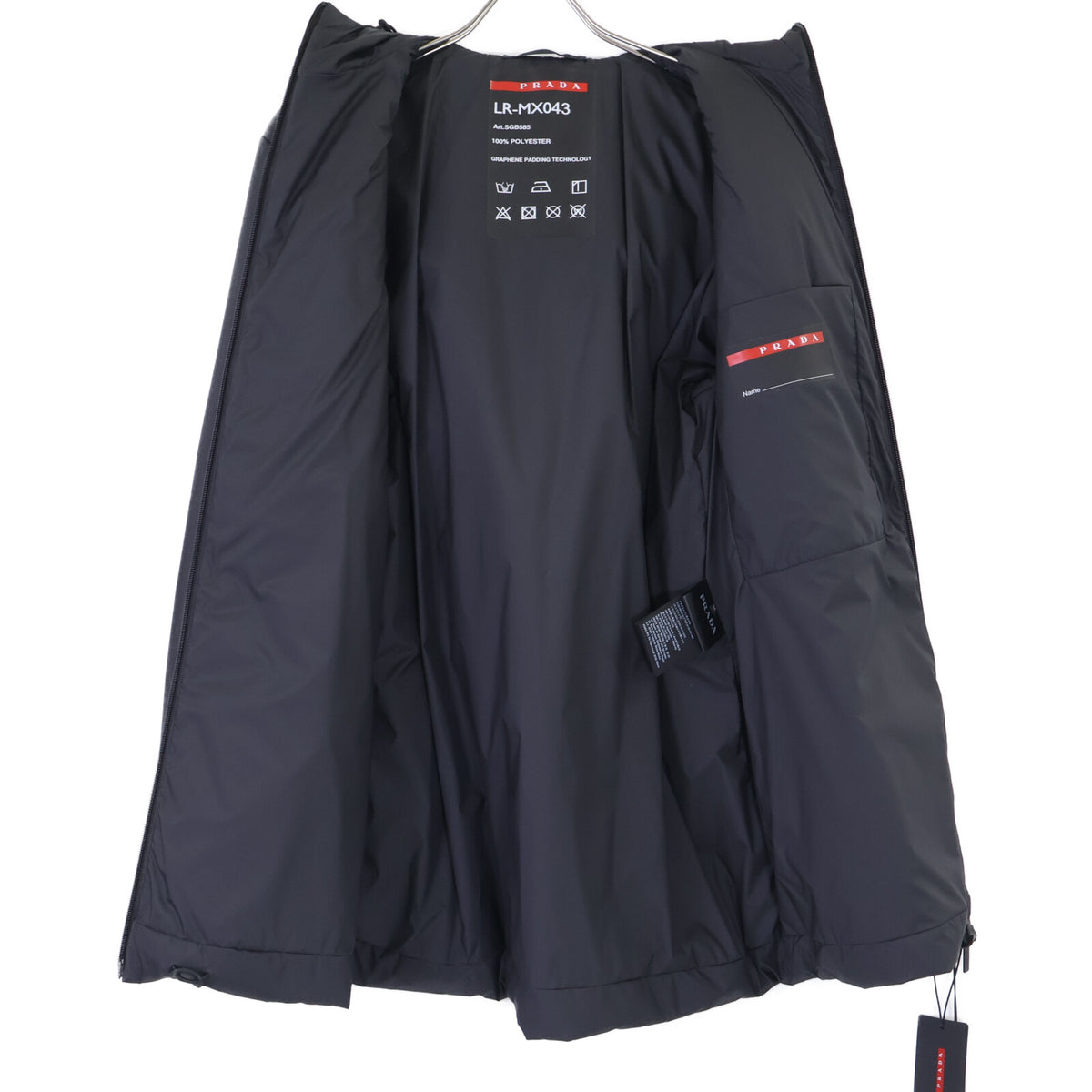 PRADA SPORT プラダスポーツ 【新品同様/国内正規】SGB585 フーディダウンジャケット ジャケット