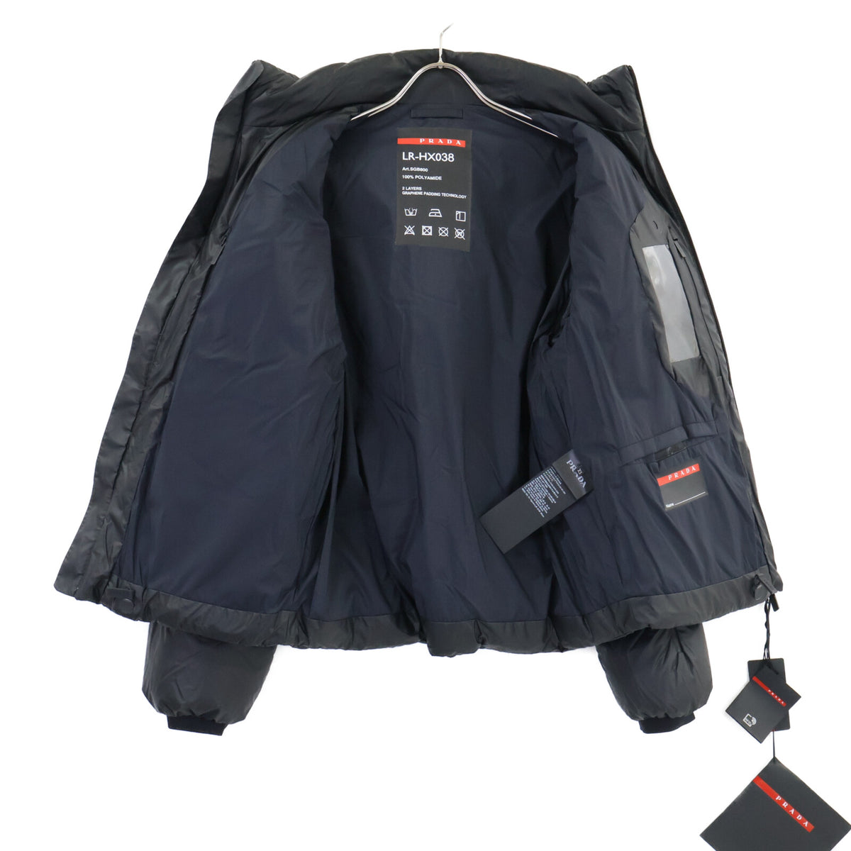 PRADA SPORT プラダスポーツ 【新品同様/国内正規】SGB800 ナイロン ダウンジャケット ジャケット